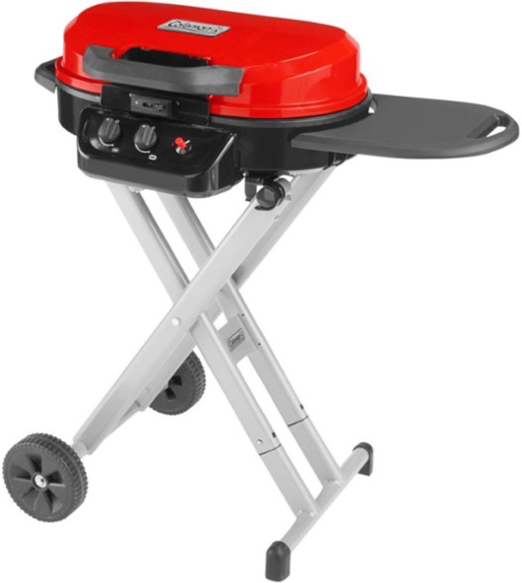 coleman portable grill in red, best boyfriend gifts