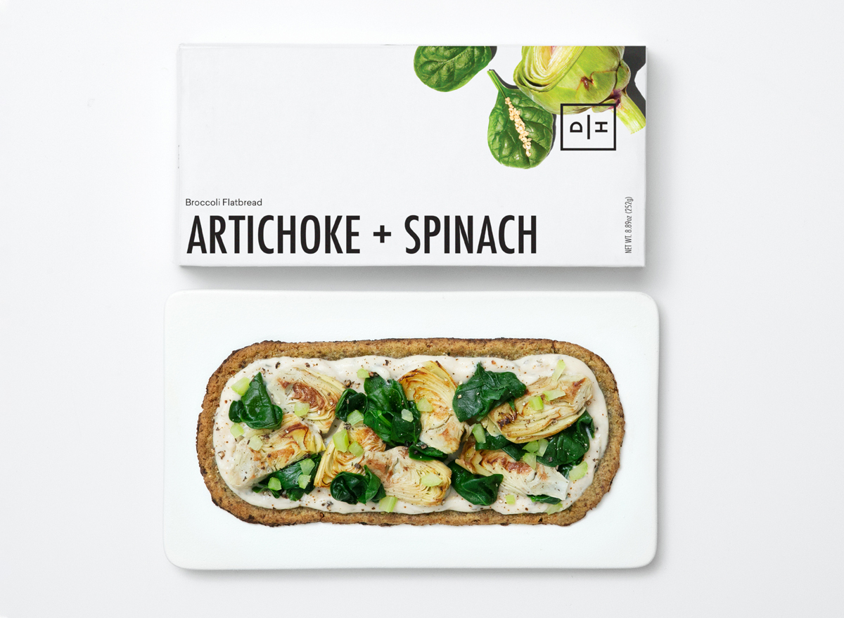 Daily harvest artichoke spinach flatbread