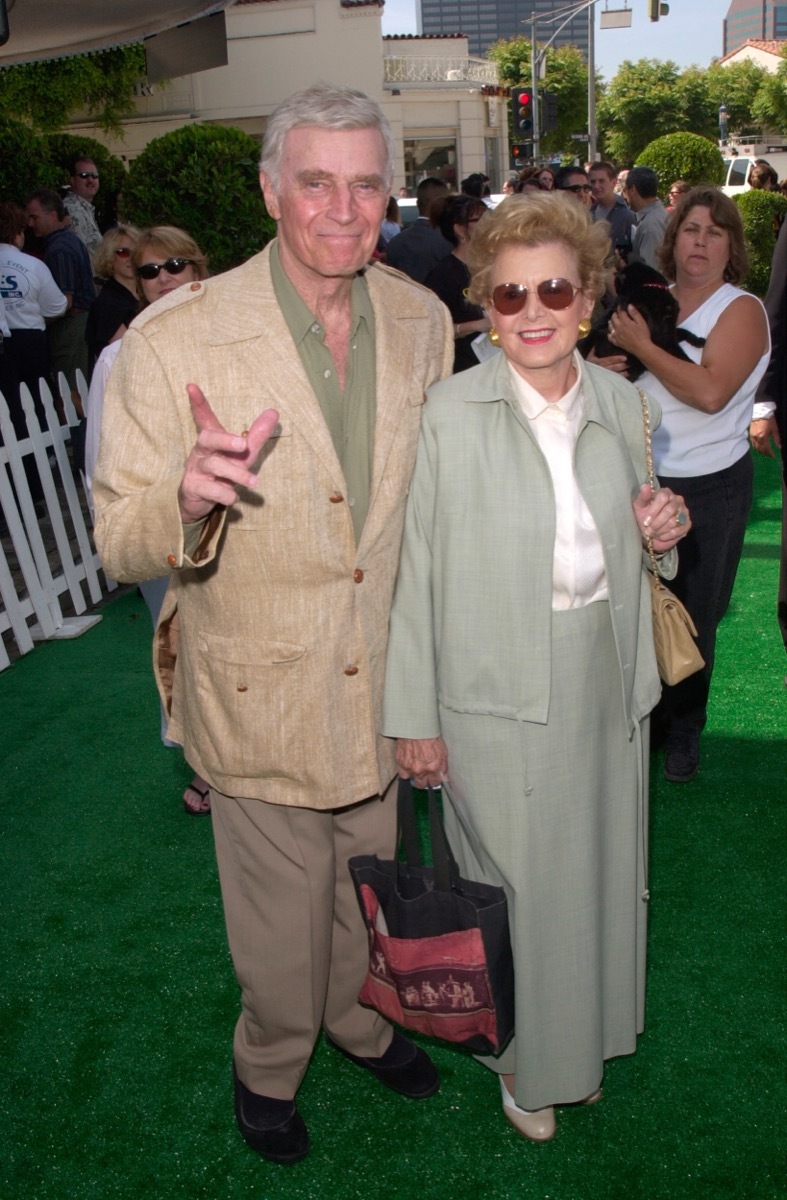 Charlton Heston in 2001