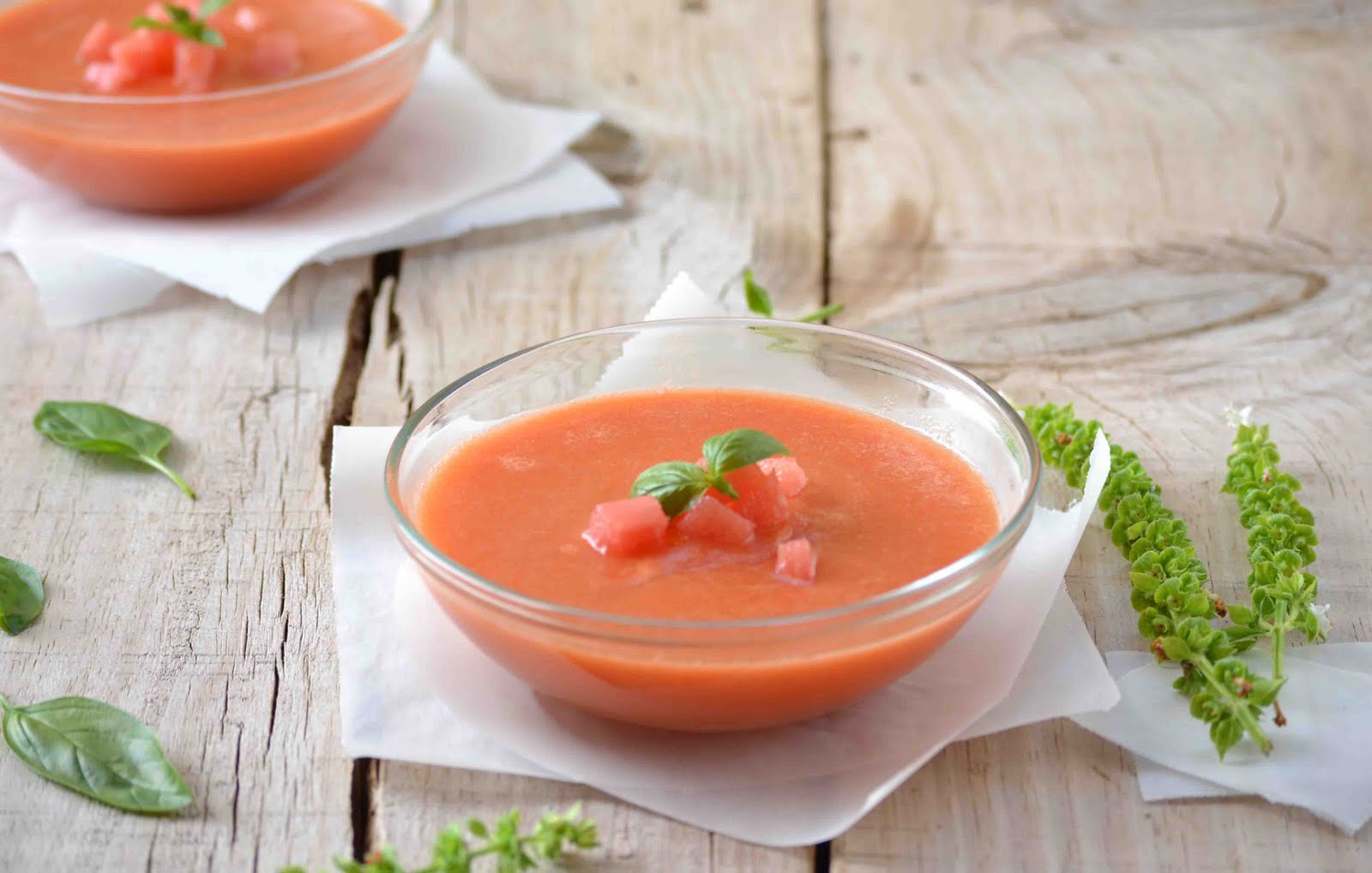 4. Watermelon Gazpacho