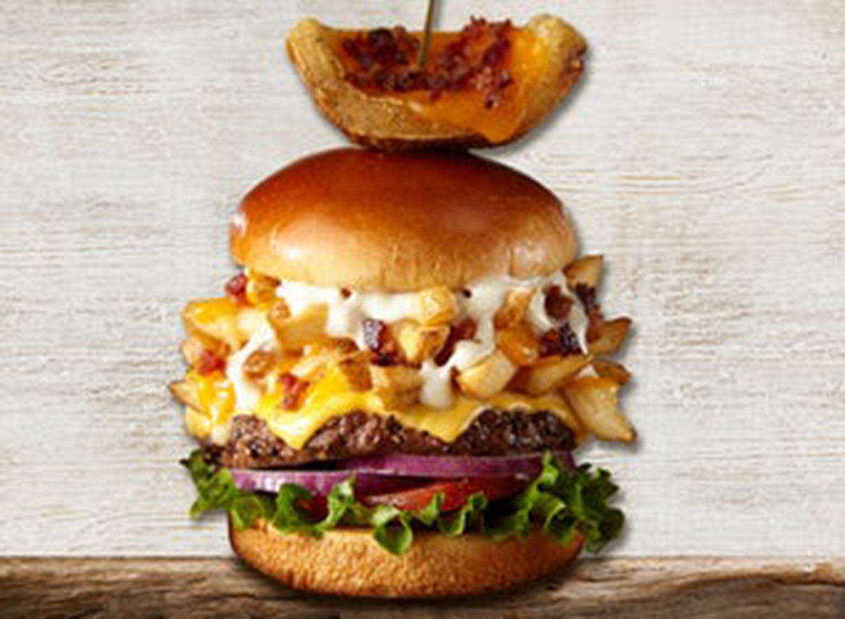 tgi fridays loaded cheesefry burger