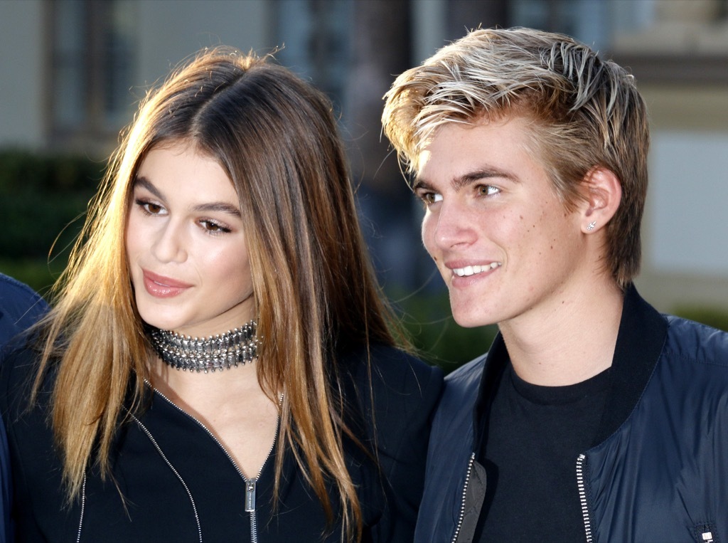  Kaia and Presley Gerber Celebrity Siblings