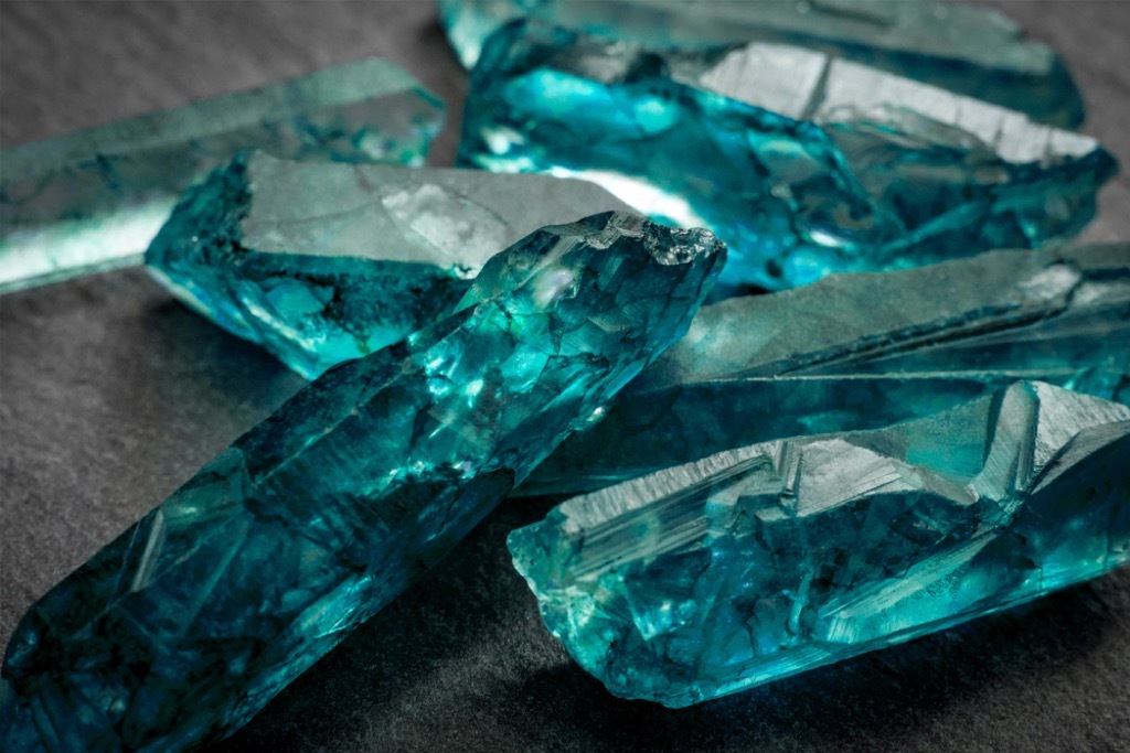 Aquamarine March birthstone