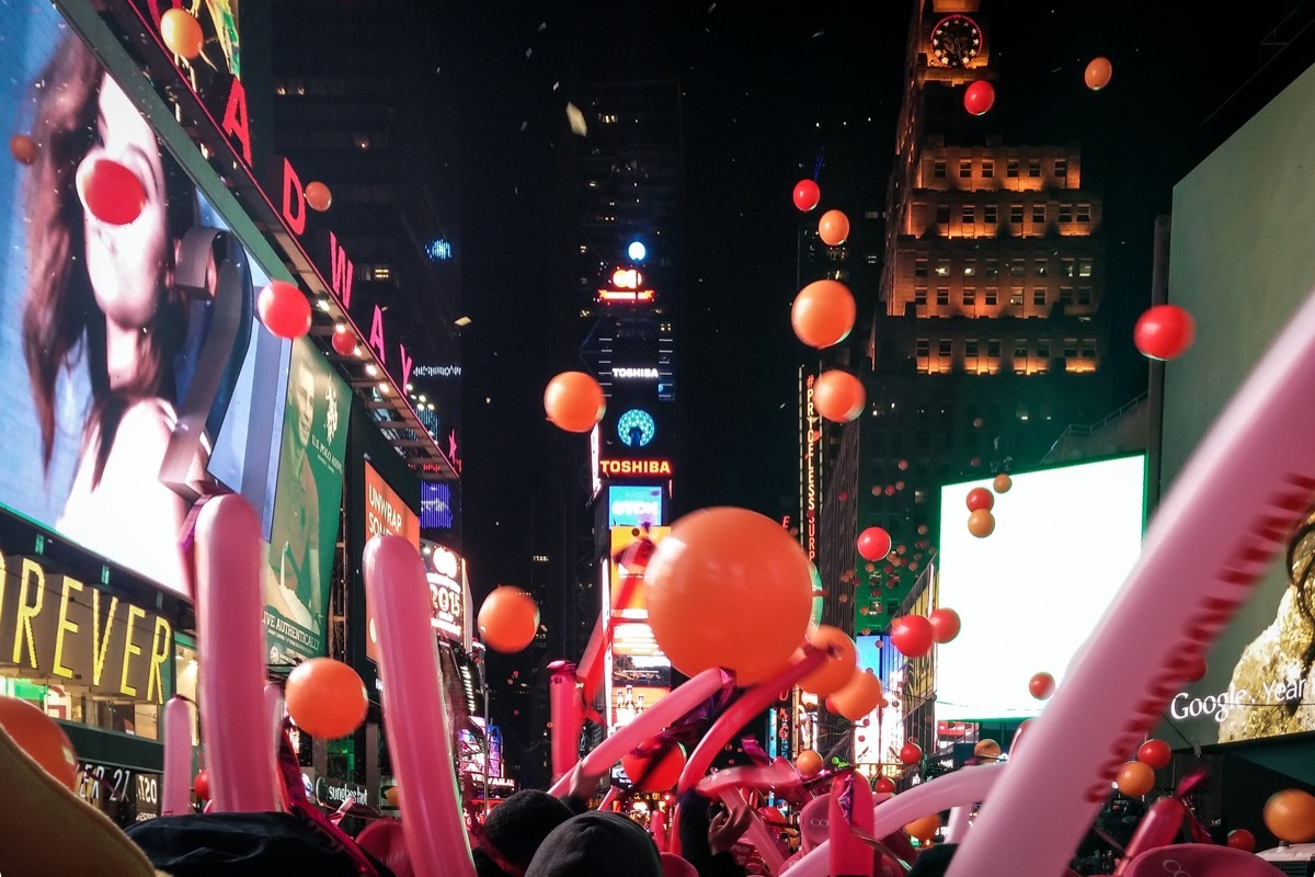 Times Square New Year's Eve