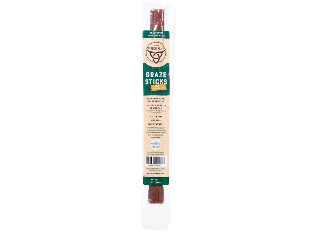 Mission meats graze sticks