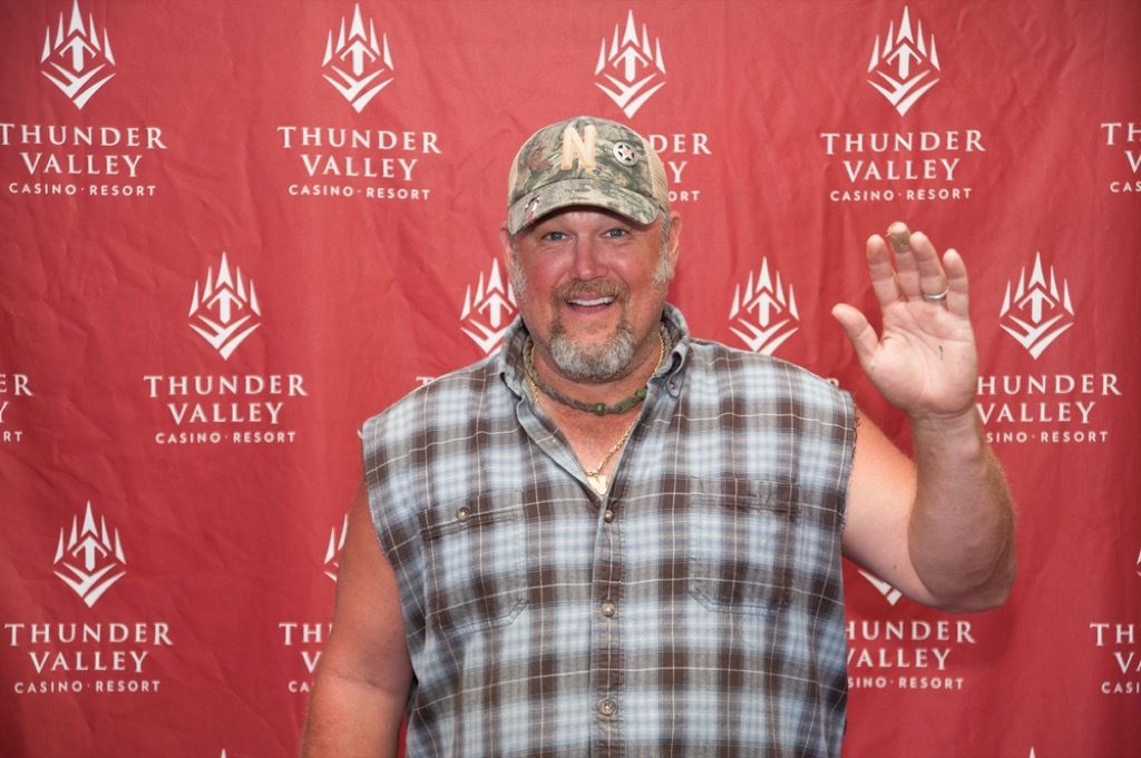 Larry the Cable Guy celebrity rider