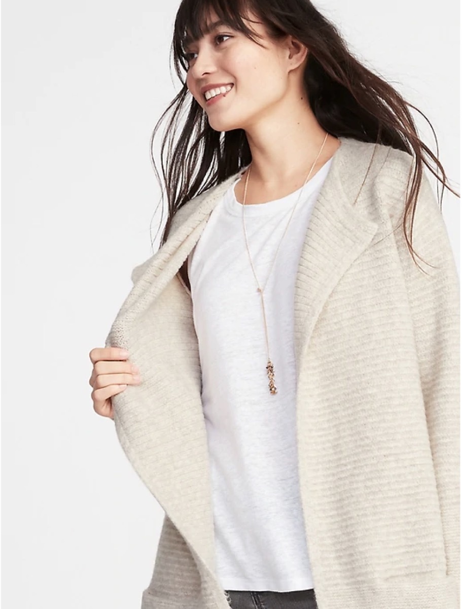 Old Navy Cardi-Coat buy after holidays