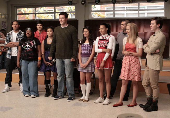 Still from Glee show