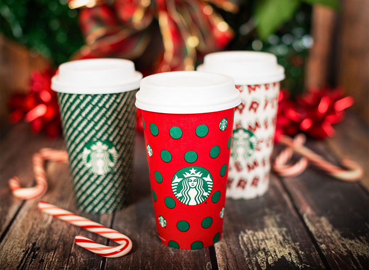 starbucks holiday cups