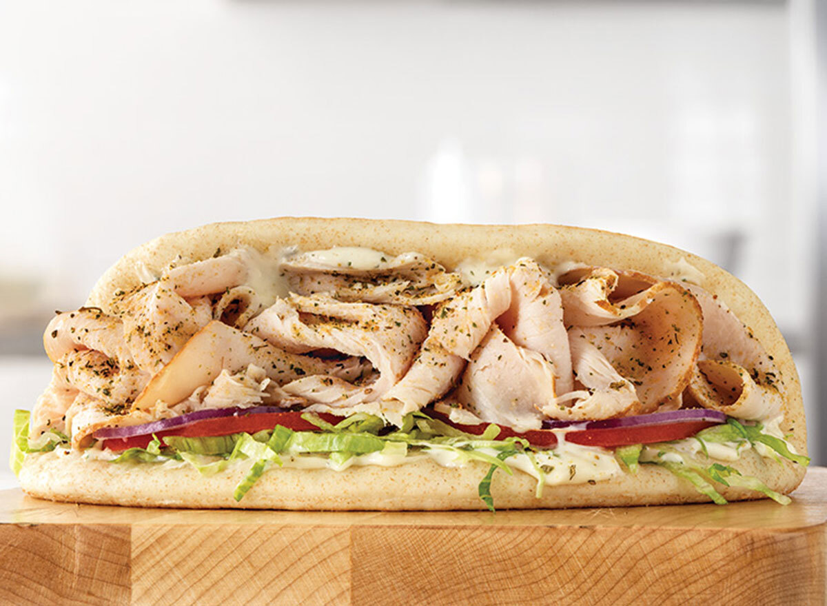 arbys turkey gyro