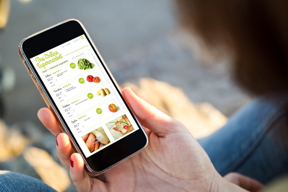 online grocery delivery app