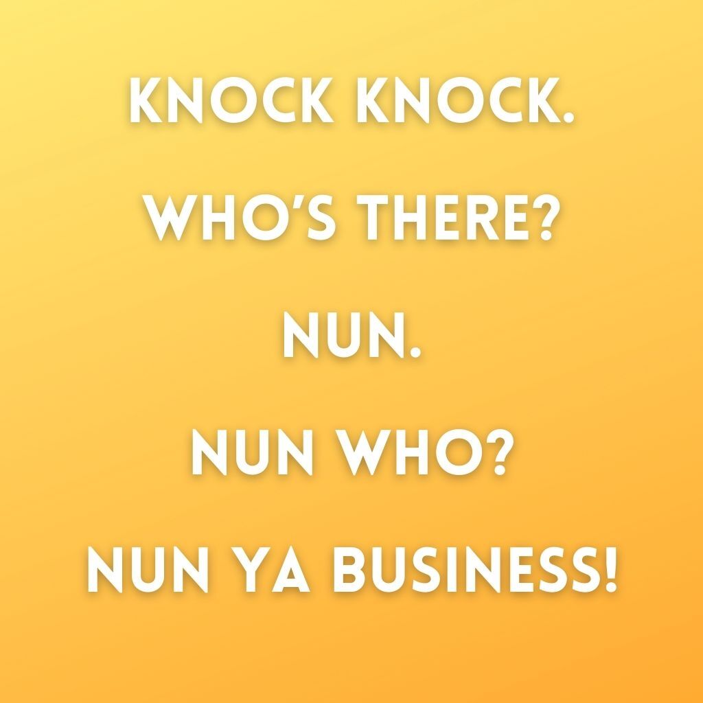 Knock Knock Nun Joke