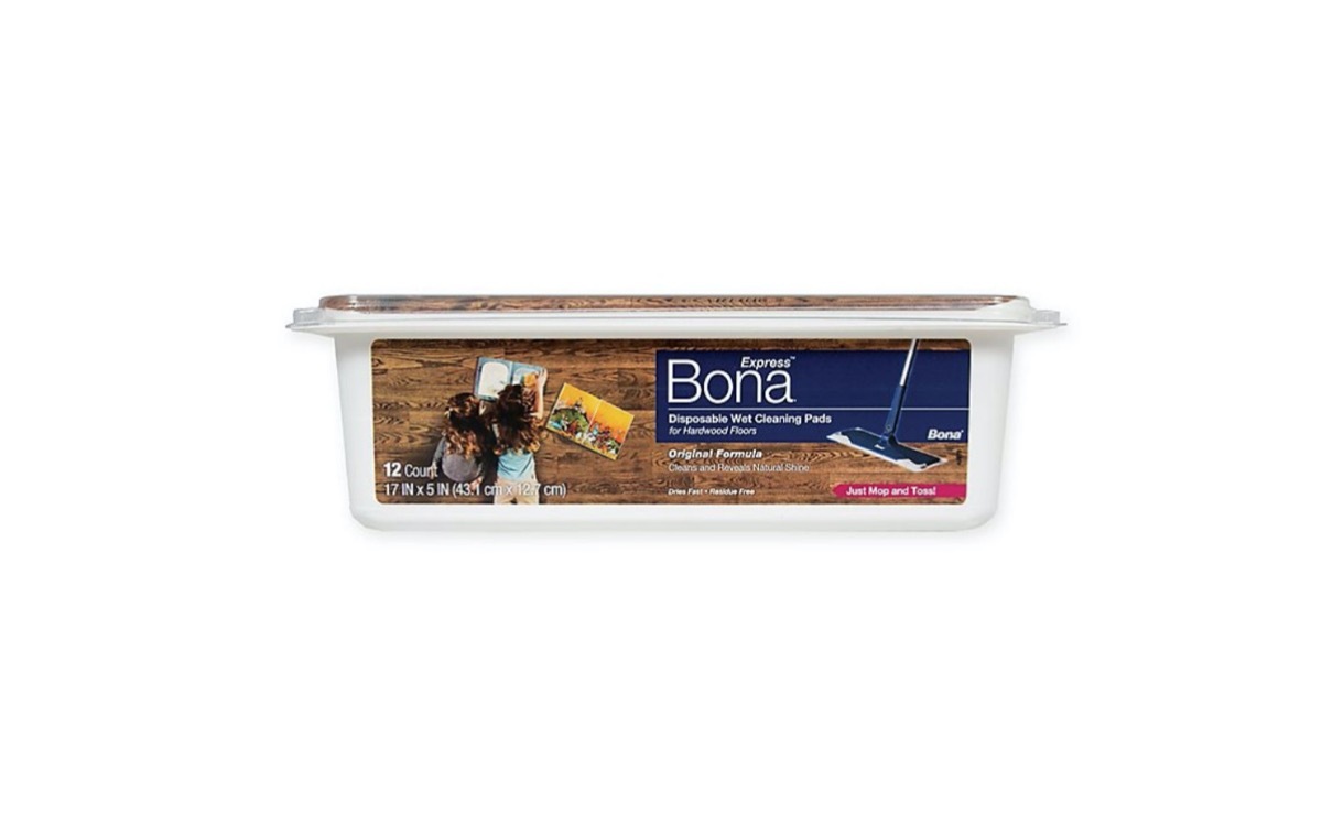 bona wood floor wipe pads