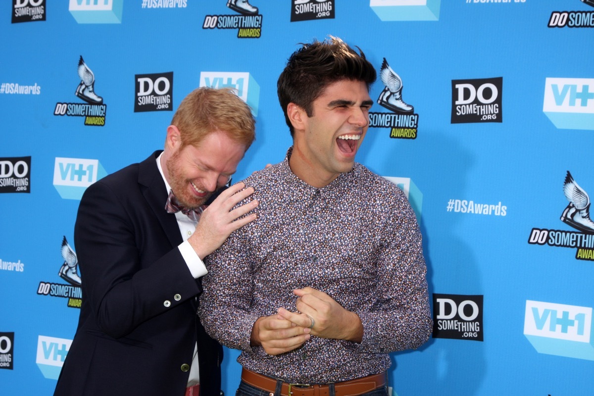 Jesse Tyler Ferguson and Justin Mikita