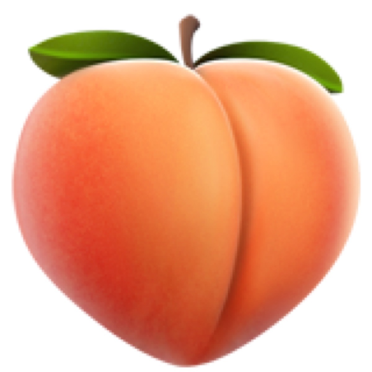 Peach emoji