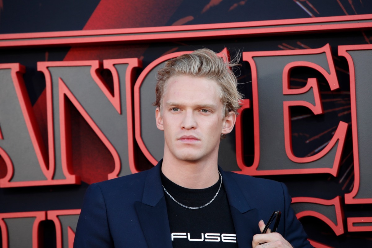 Cody Simpson at the premiere of 