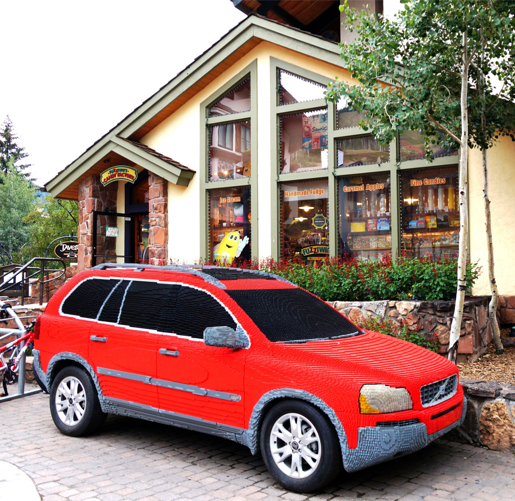 Car Made of Legos