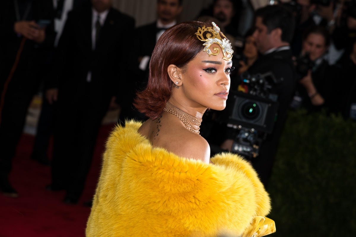 Rihanna at the Met Gala