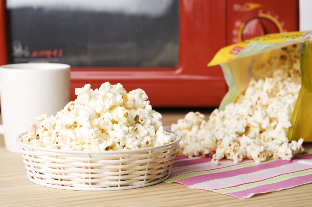 microwave popcorn stay sharp improve memory