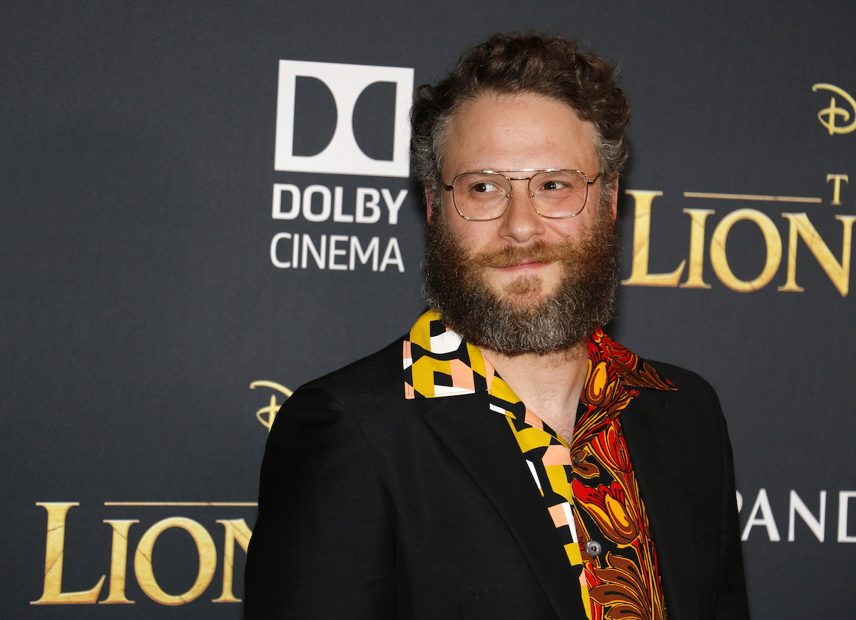 Seth Rogen at the premiere of 