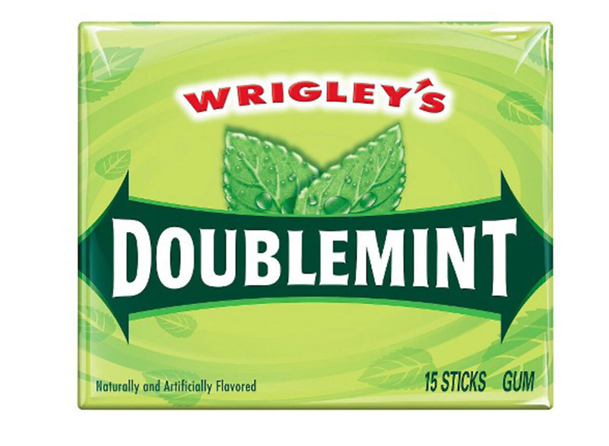 Wrigley's doublemint gum pack