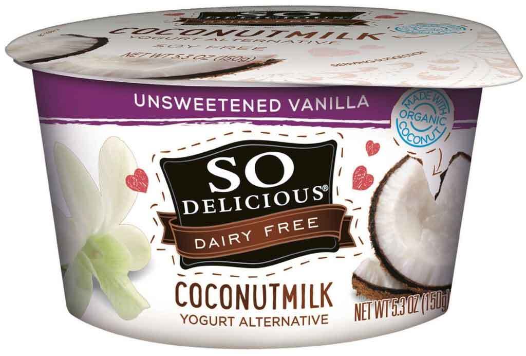 So Delicious Dairy Free Unsweetened Vanilla Yogurt Alternative