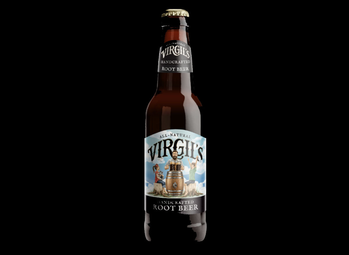 virgils handcrafted root beer bottle