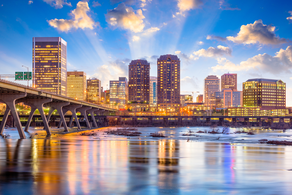 richmond virginia skyline