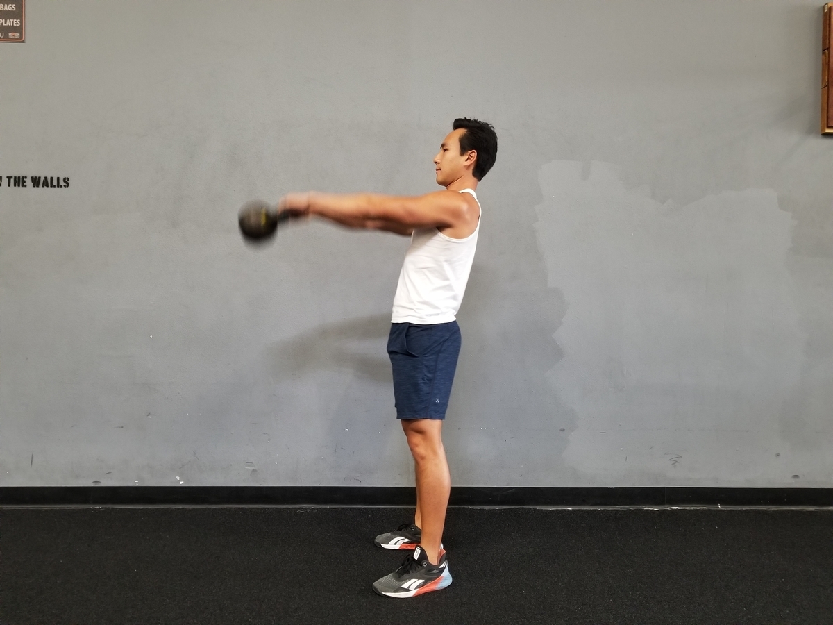 kettlebell swings