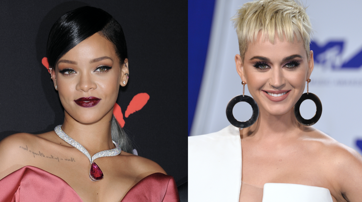 Rihanna and Katy Perry