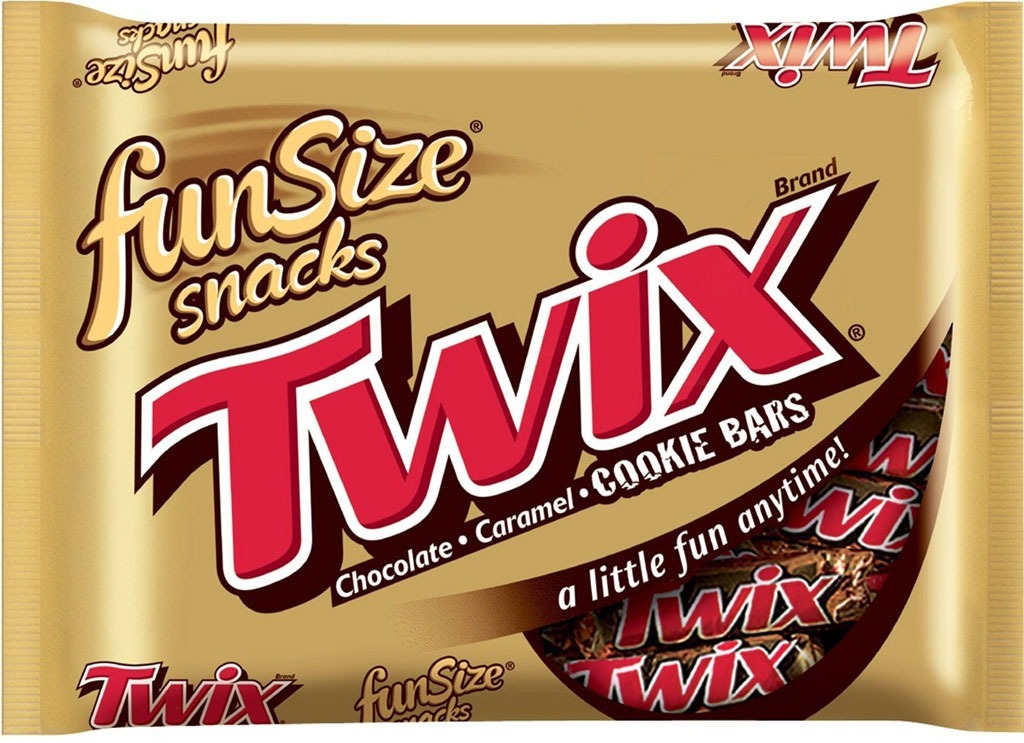 twix caramel cookie fun size