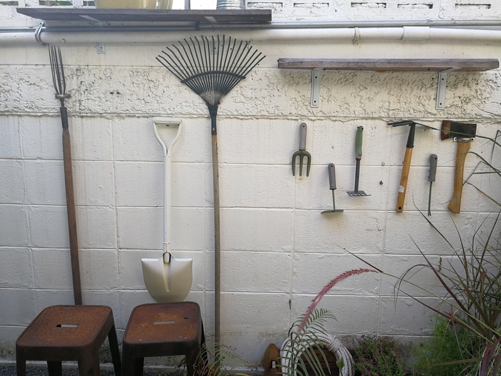 gardening shed get rid of old stuff