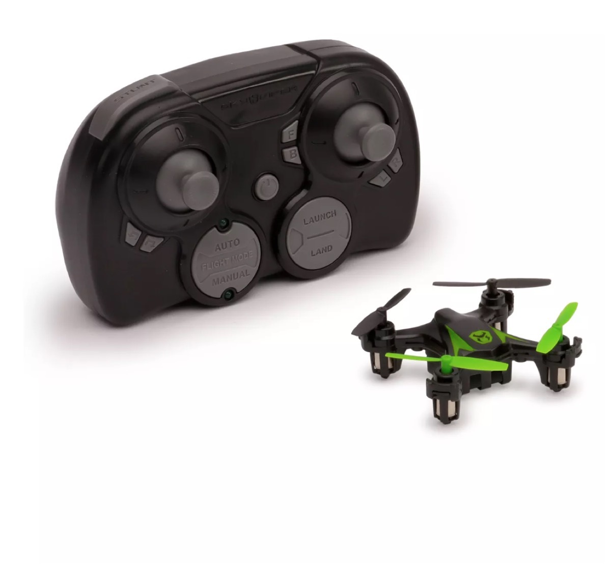 skyviper mini drone in green and black with black and gray controller