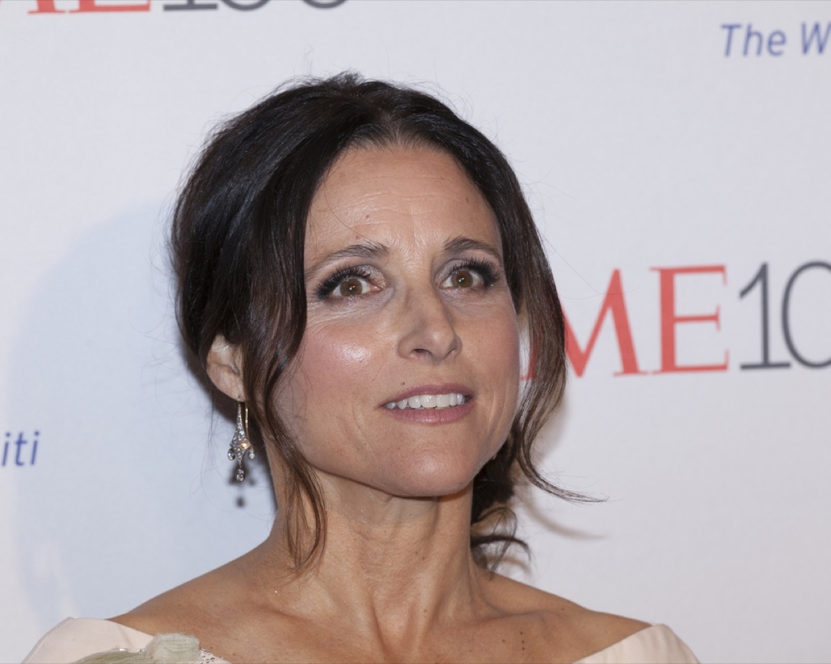 julia louis-dreyfus on the red carpet