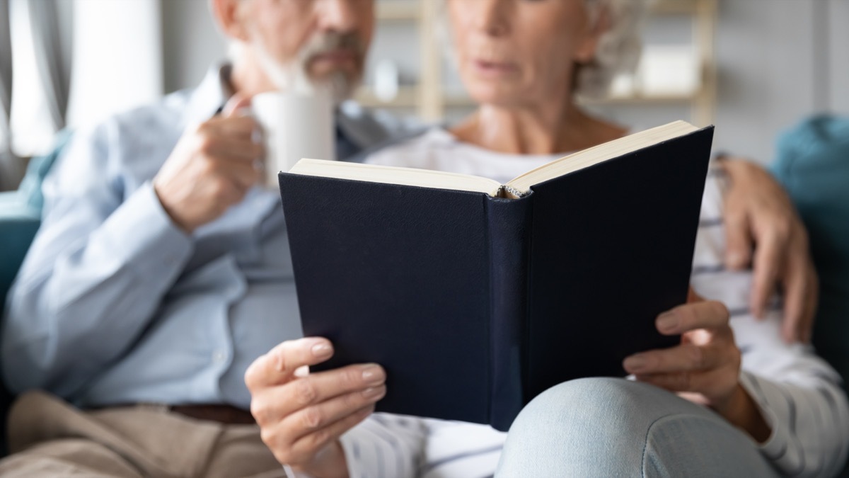 Older Couple Reading