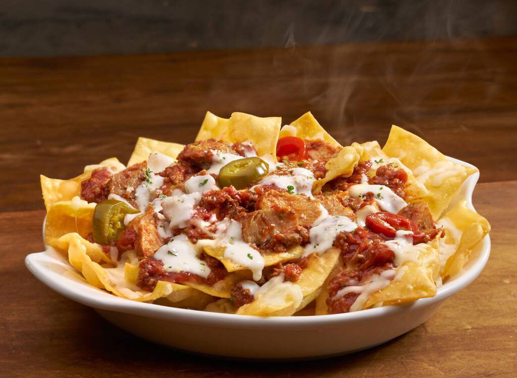 Olive Garden loaded pasta chips