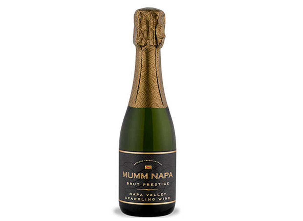 Mumm napa sparkling wine bottle