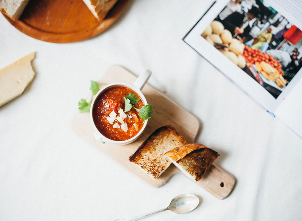 tomato sourdough soup