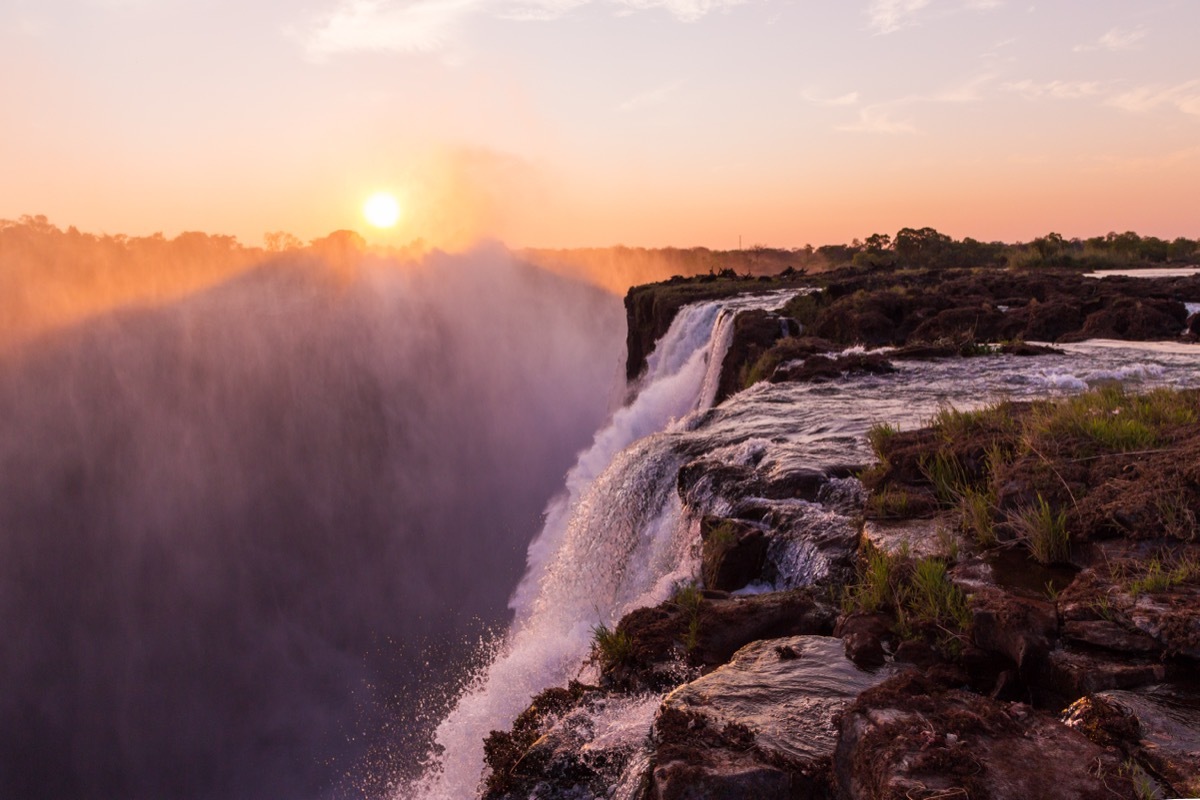 devil's pool in zambia