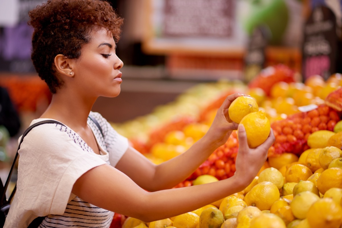 shopping for produce