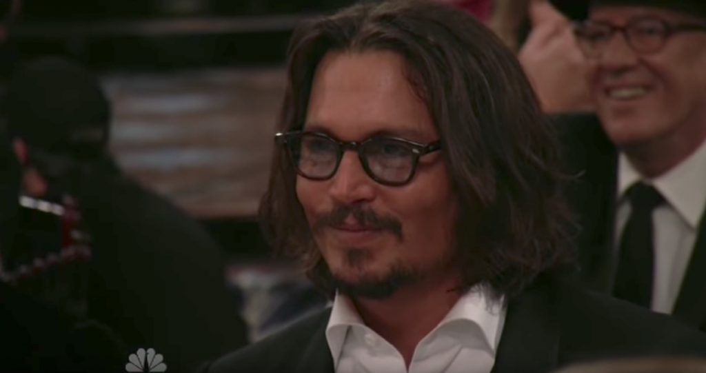 Johnny Depp Mad celebrity awards