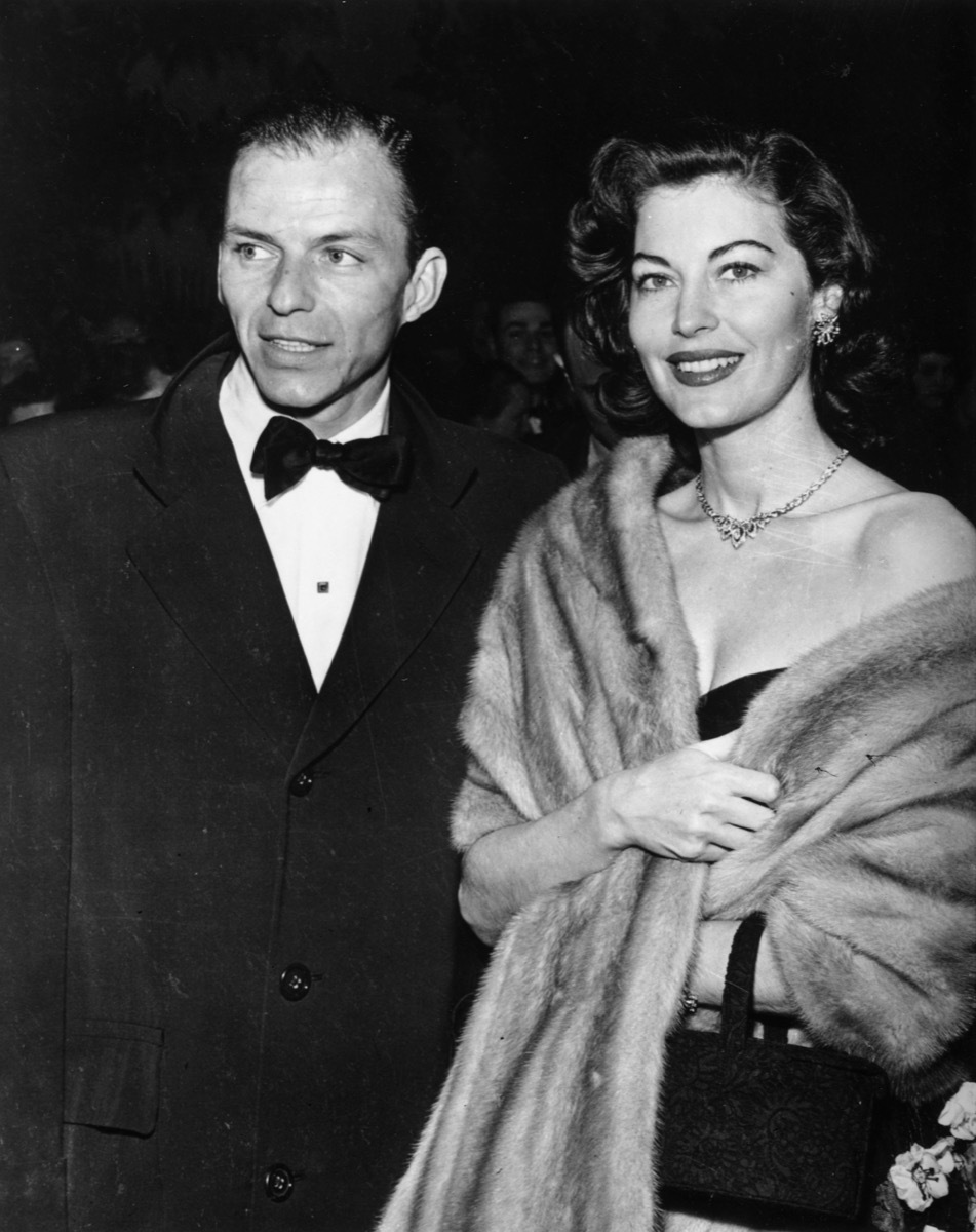 Frank Sinatra and Ava Gardner in 1952