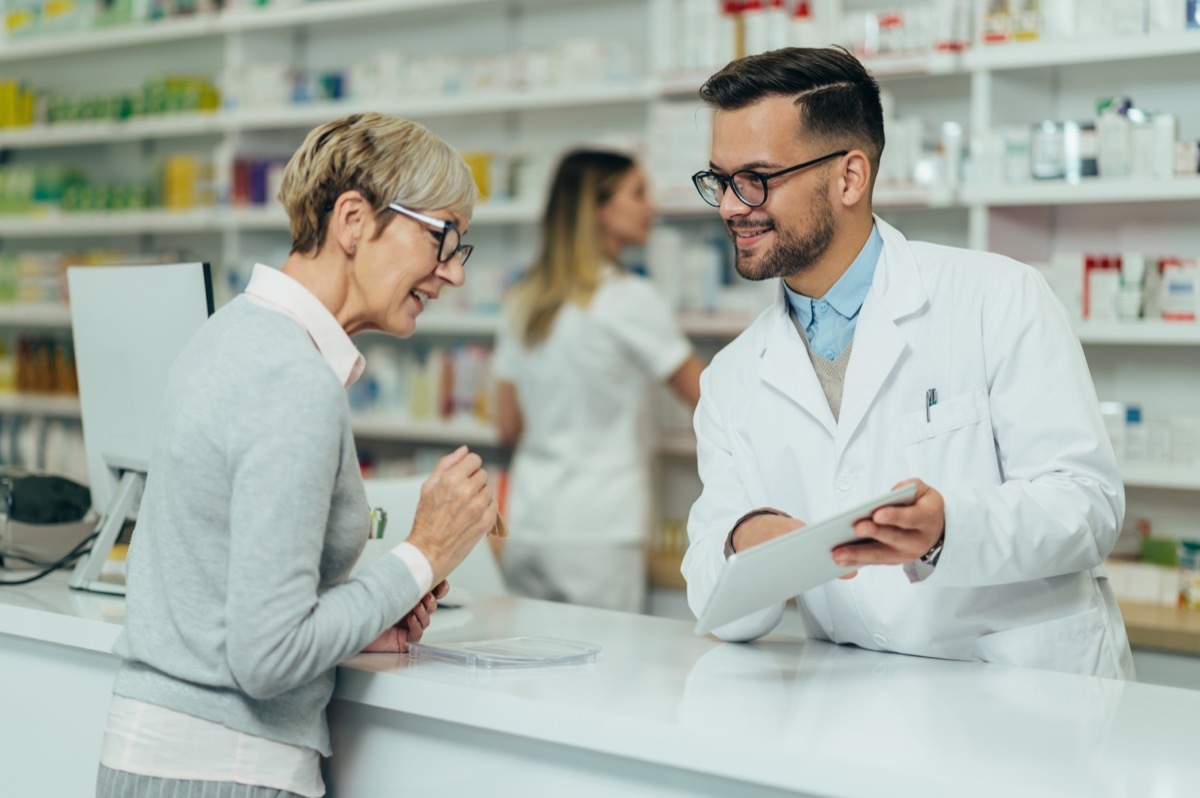 Woman at the Pharmacy