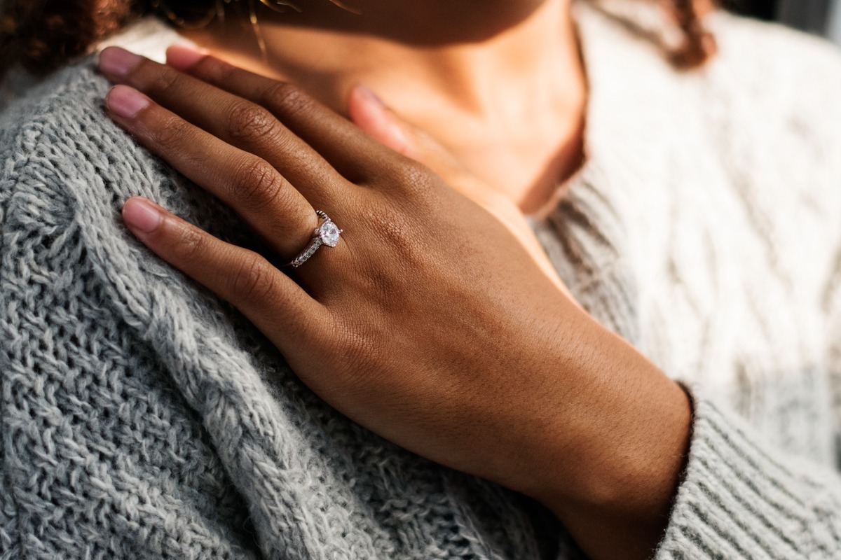 beautiful diamond engagement ring