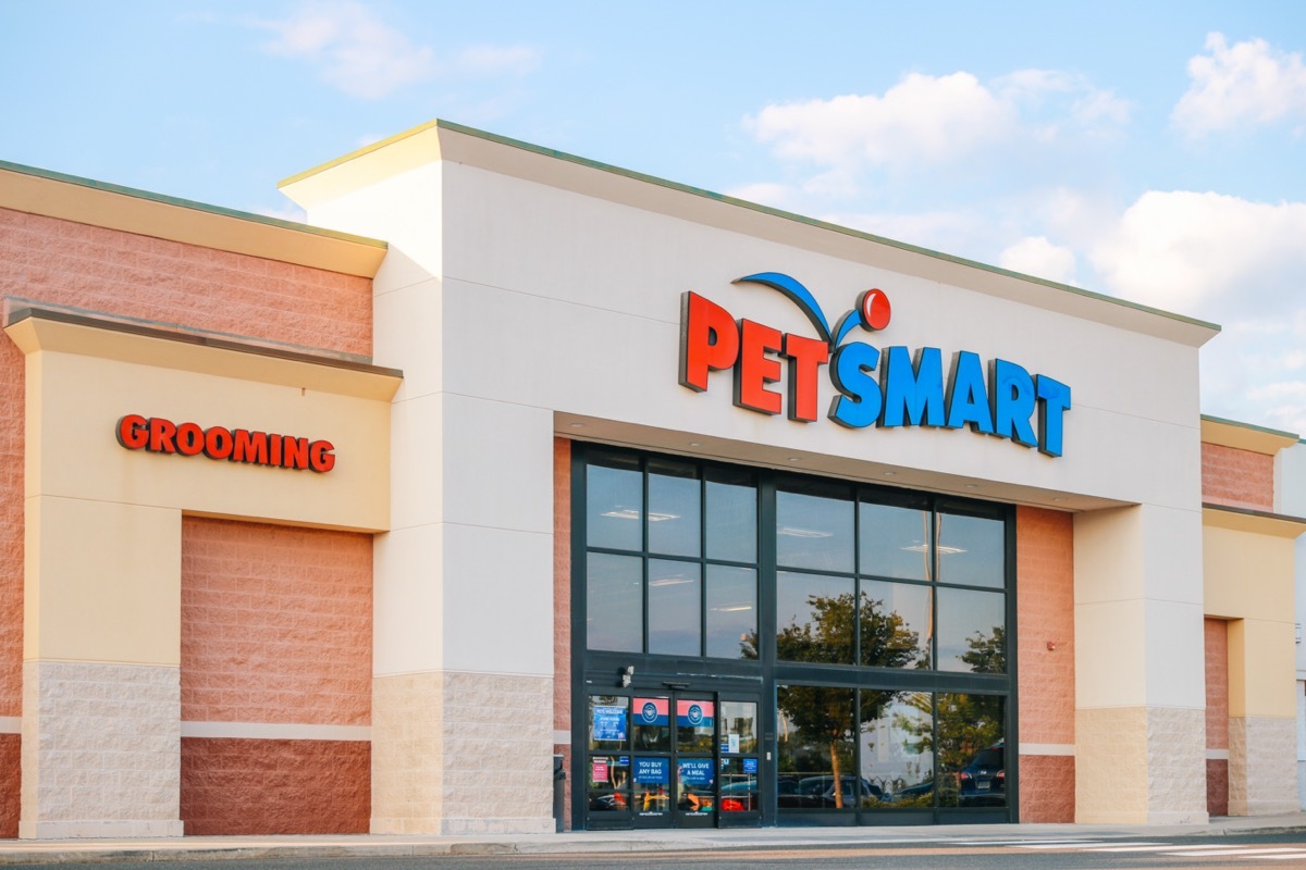 the outside of a Pet Smart store in Philadelphia, Pennsylvania