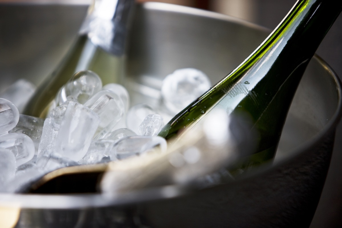 Chilled champagne, selective focus, canon 1Ds mark III