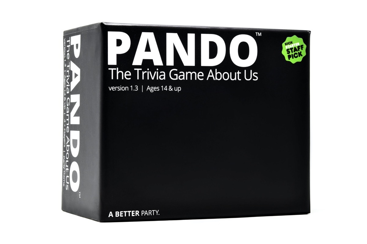 black box of pando trivia game