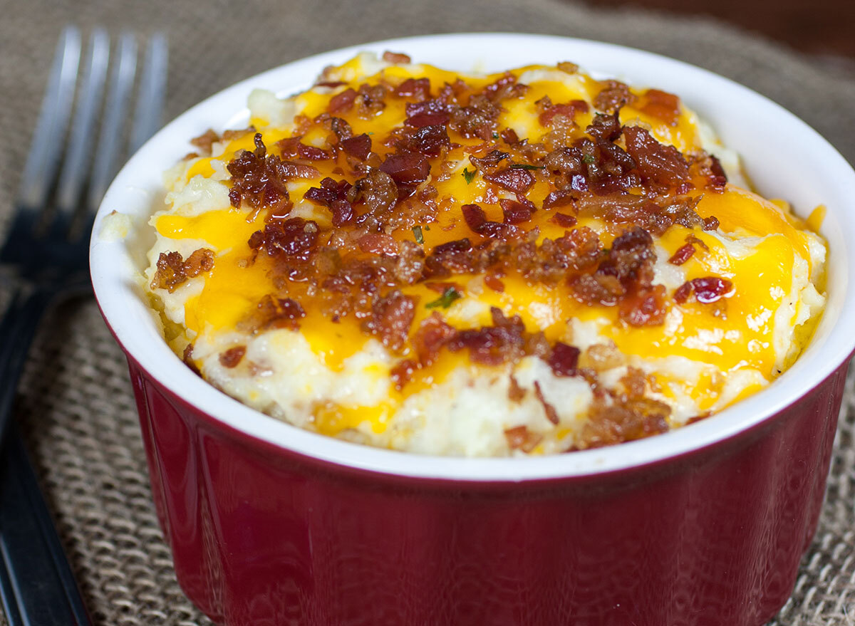 loaded mashed potatoes