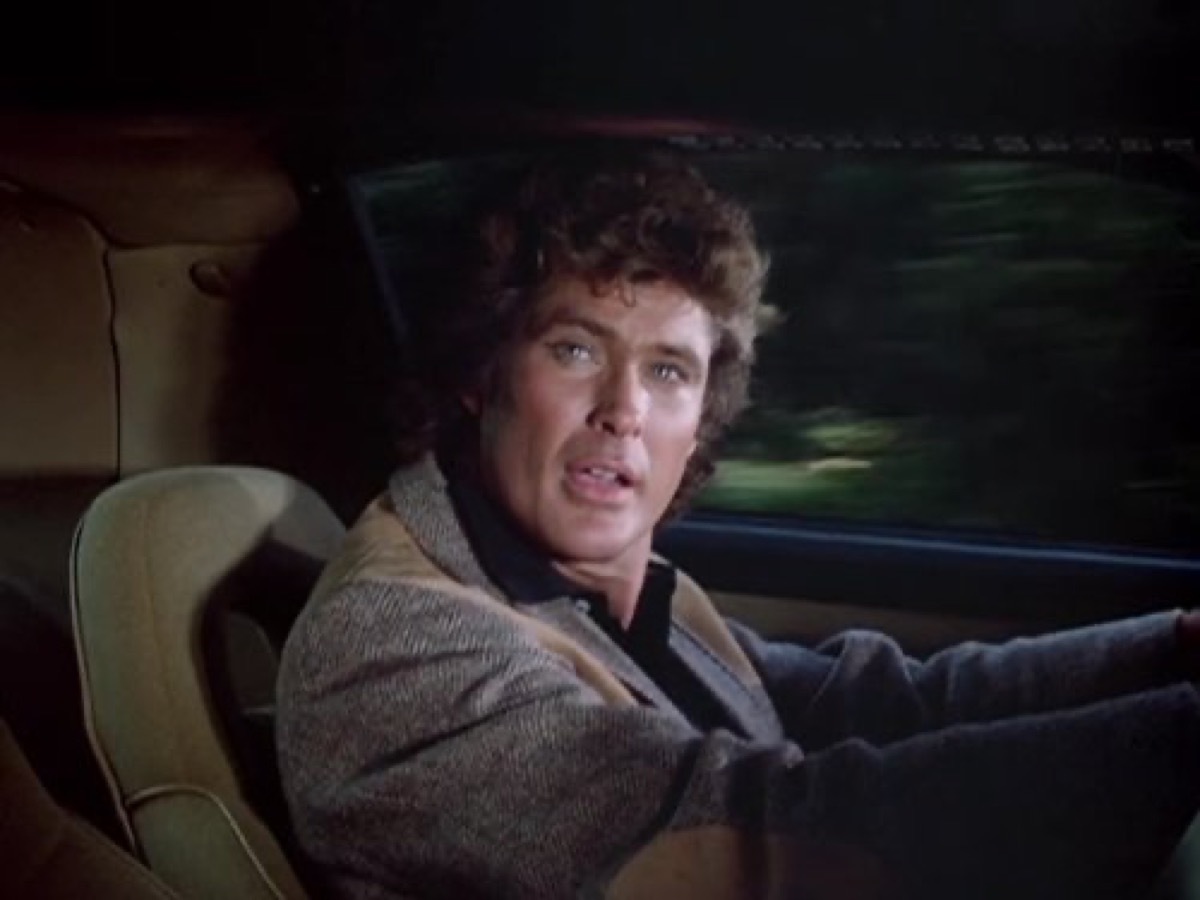 David Hasselhoff in Knight Rider