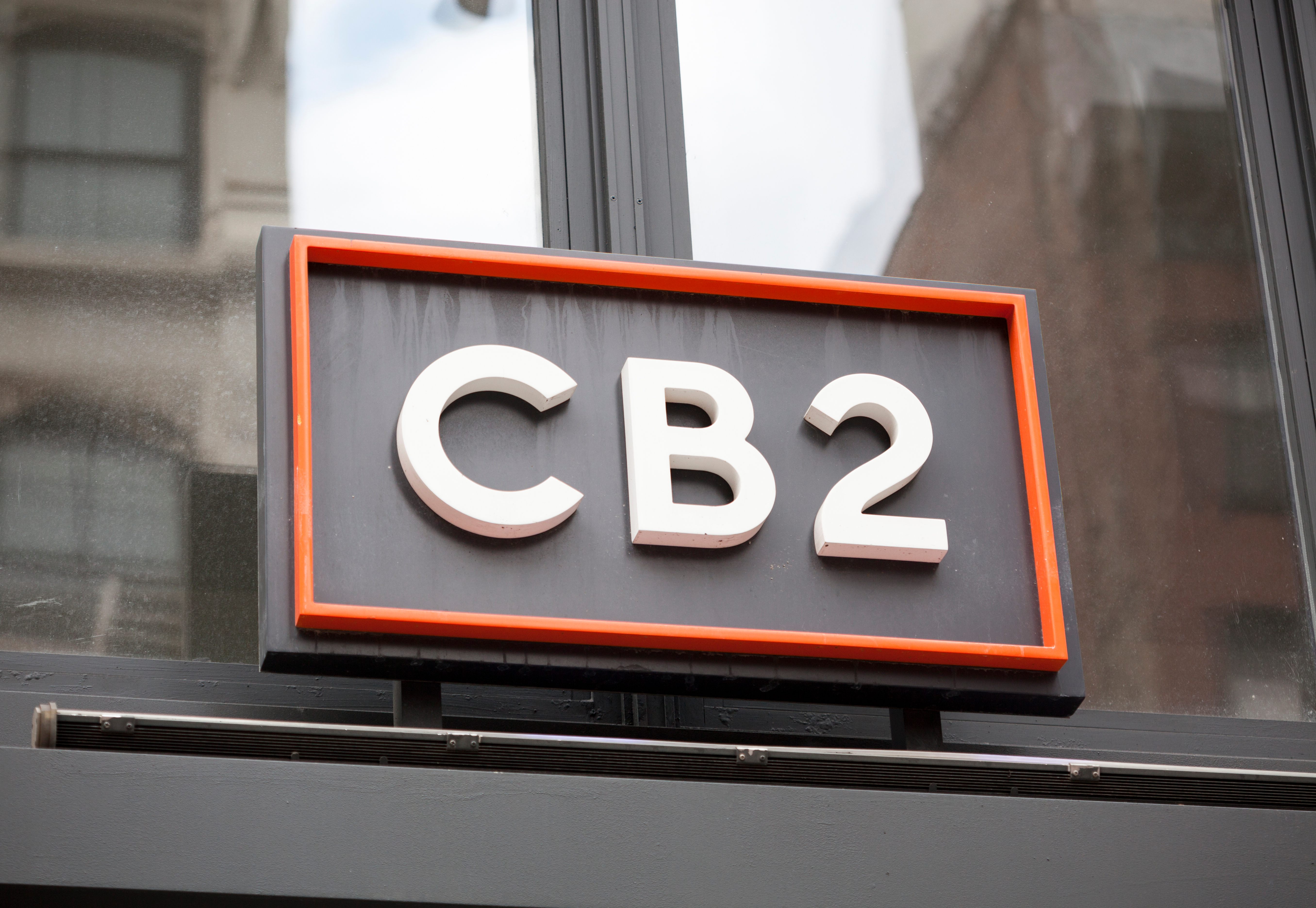 CB2 sign